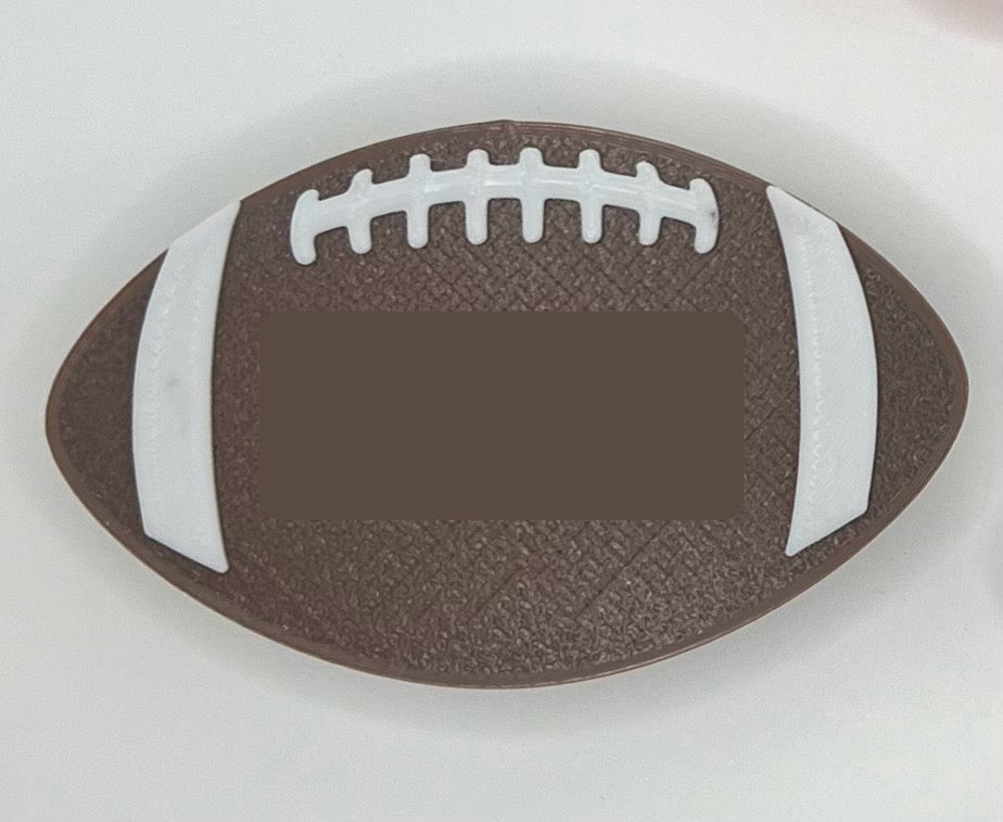 Personalized Football Bogg Tag