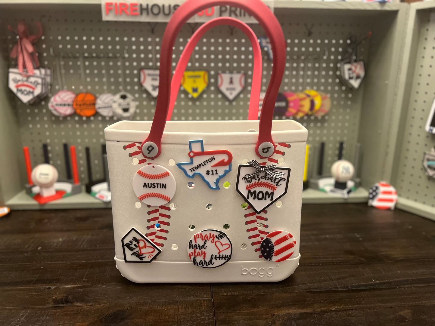 Bogg Charm- Pray Hard Play Hard