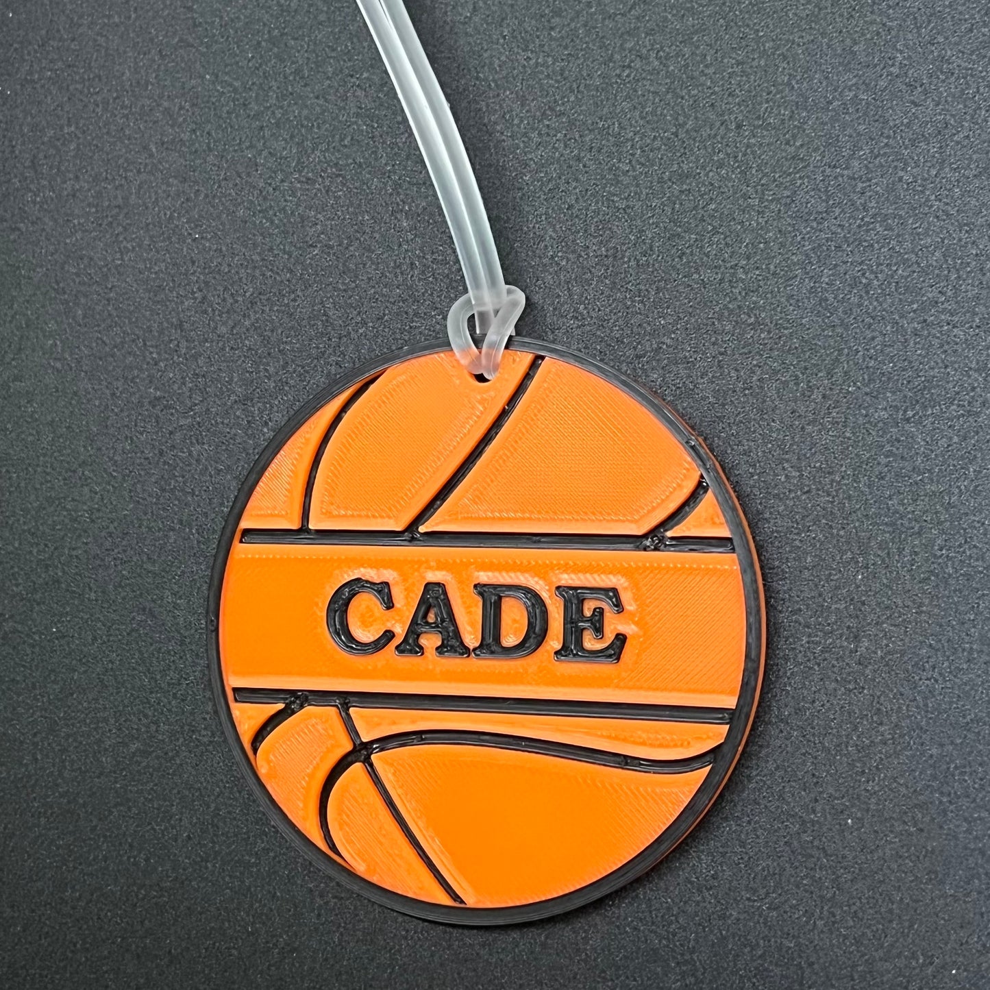 Personalized Basketball Tag