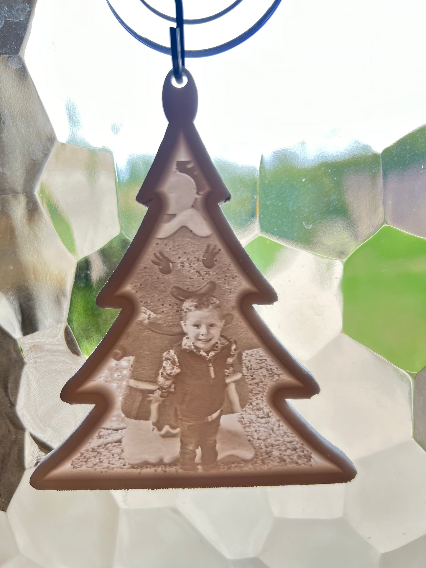 Personalized Picture Christmas Ornament