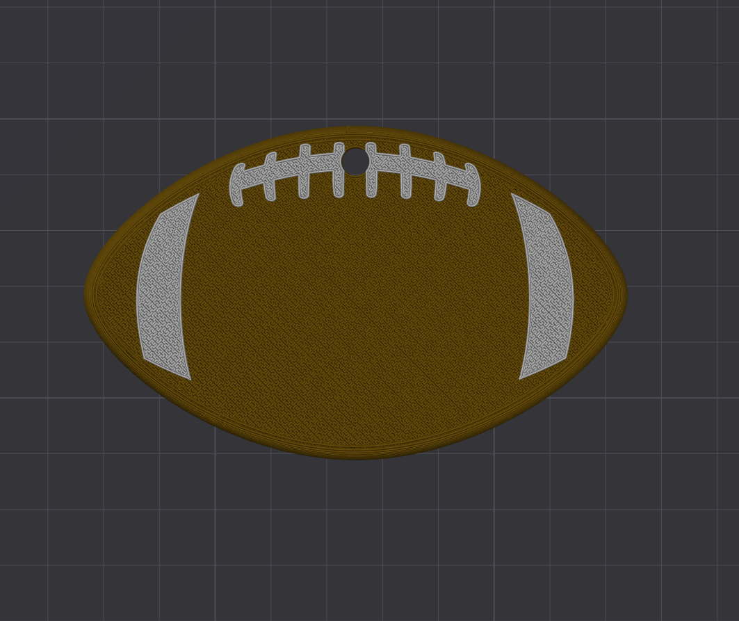 Football Ornament- Personalized