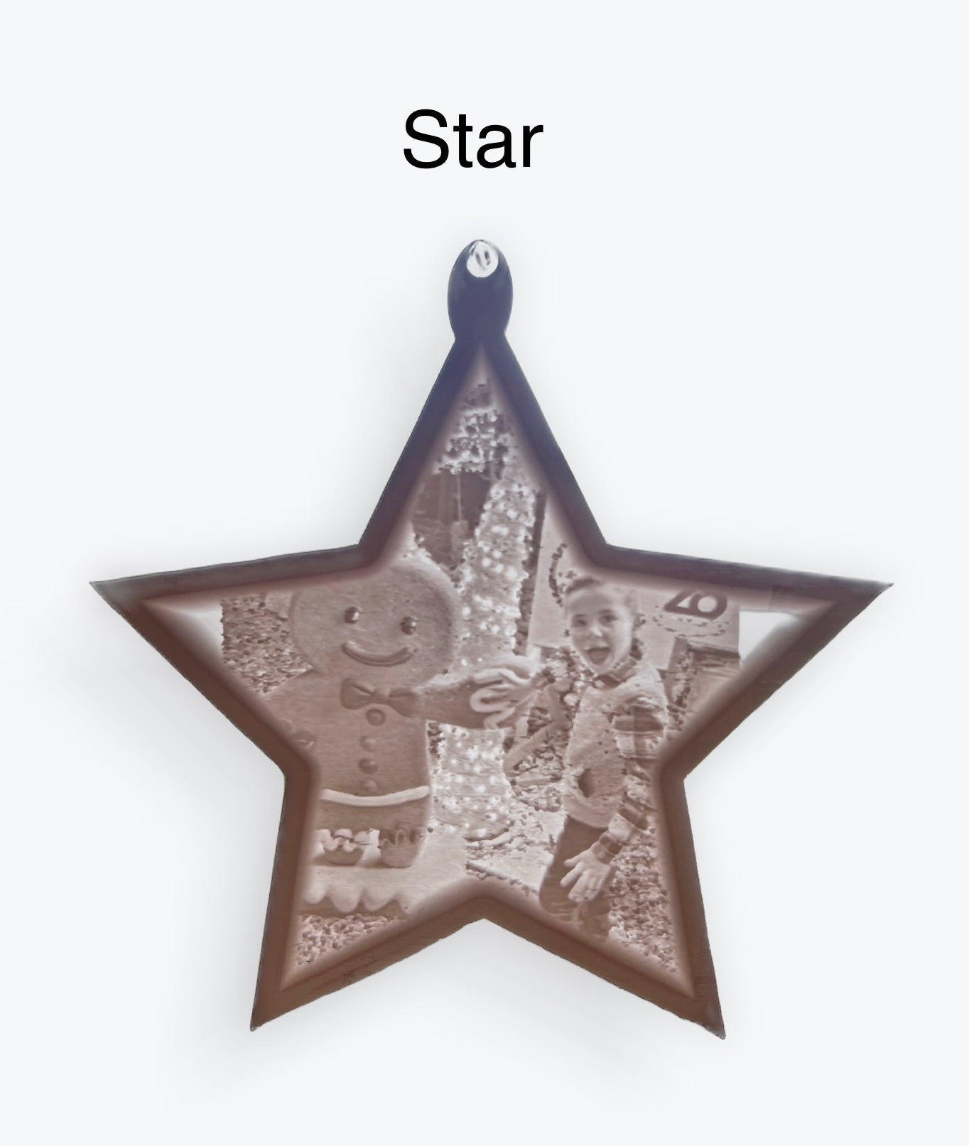 Personalized Picture Christmas Ornament