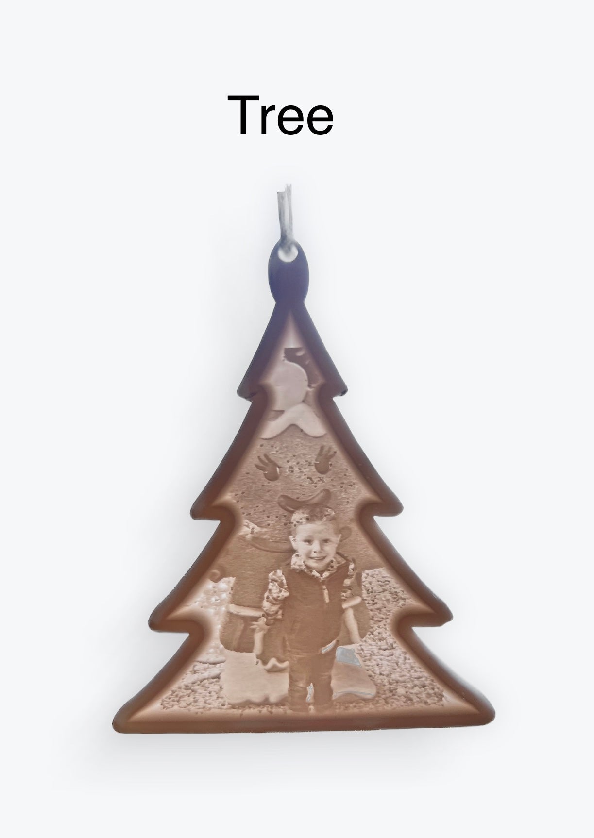 Personalized Picture Christmas Ornament