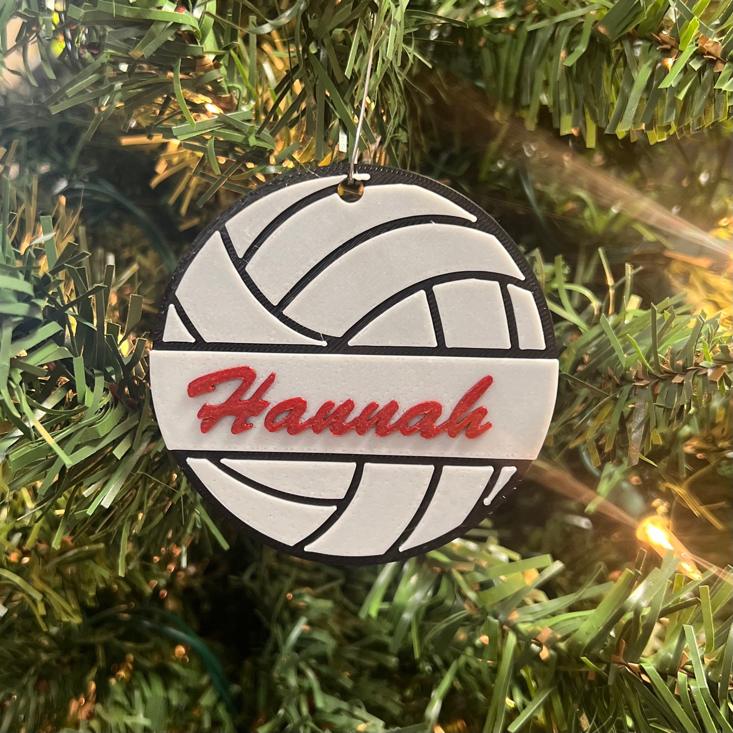 Volleyball Ornament- Personalized