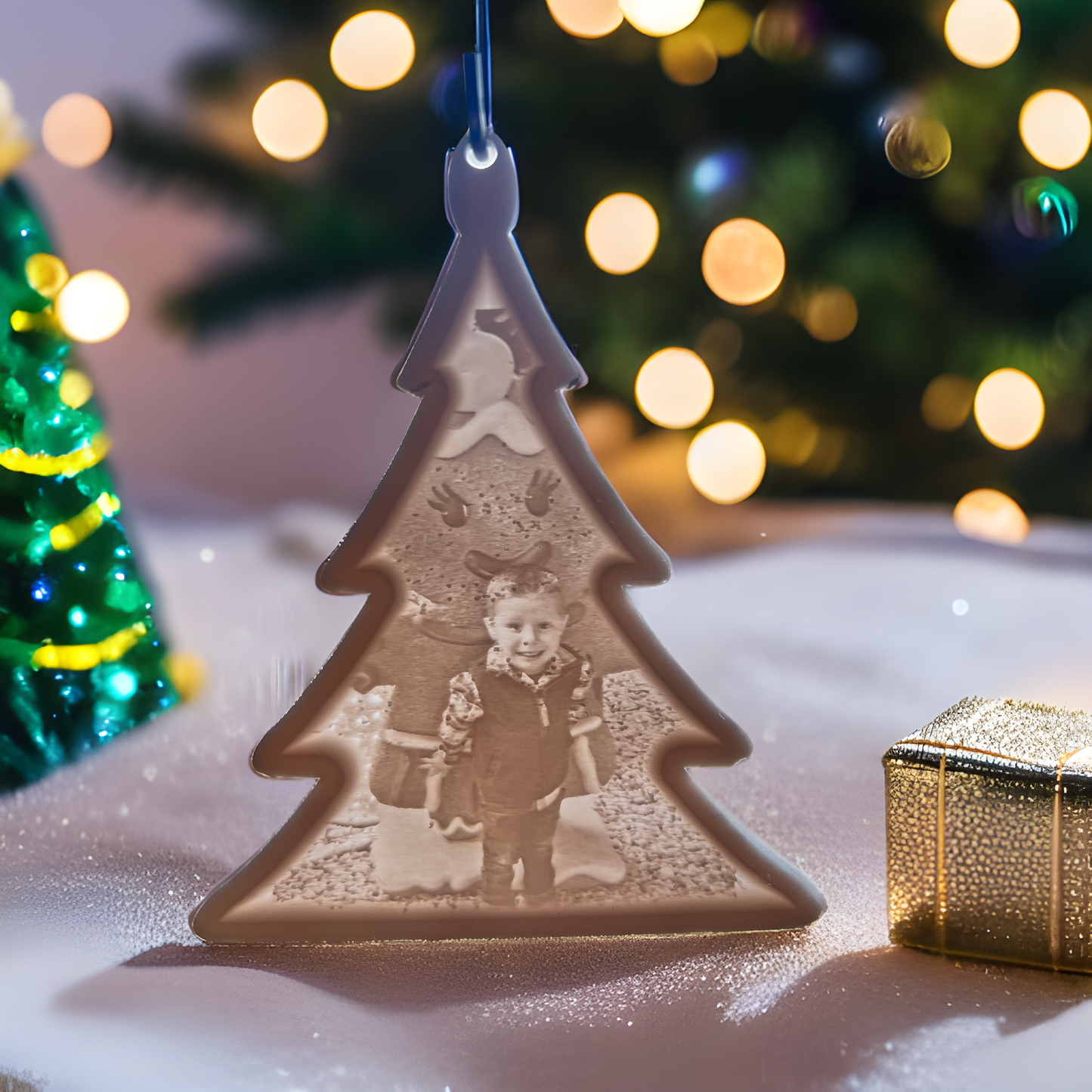 Personalized Picture Christmas Ornament