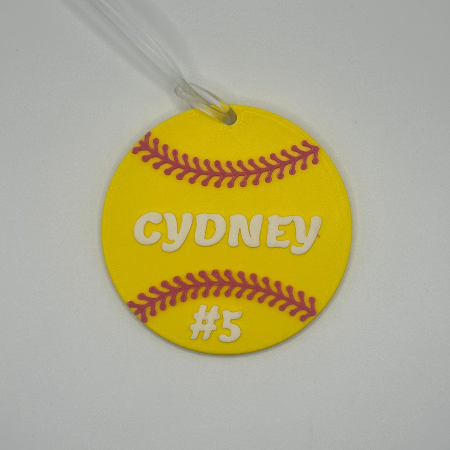 Softball Ornament- Personalized