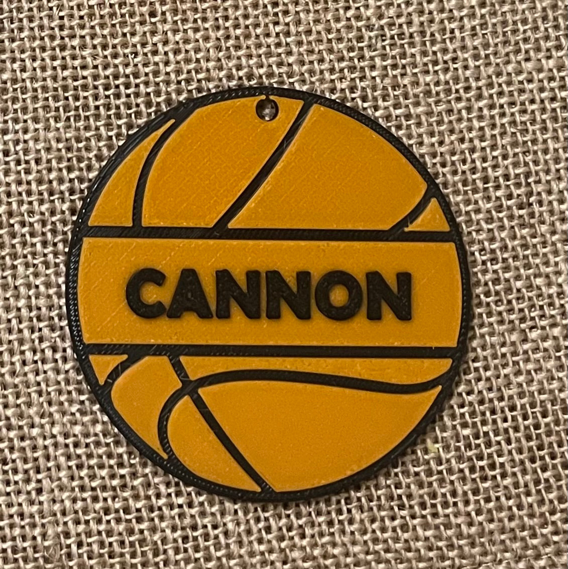 Basketball Ornament- Personalized