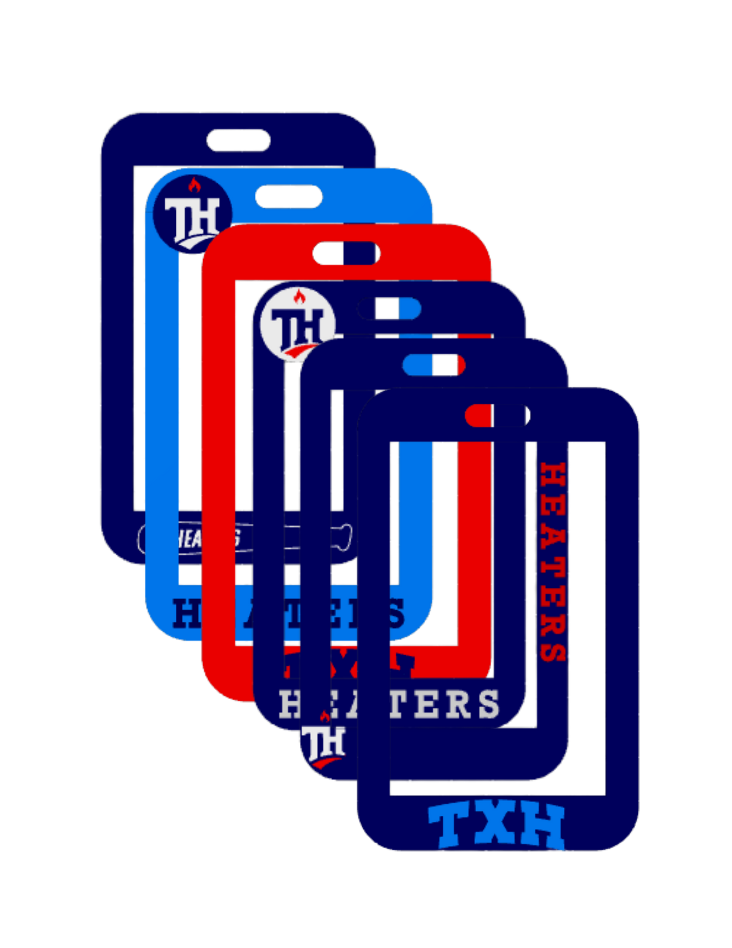 Texas Heaters ID Badge Holders (multiple styles available)