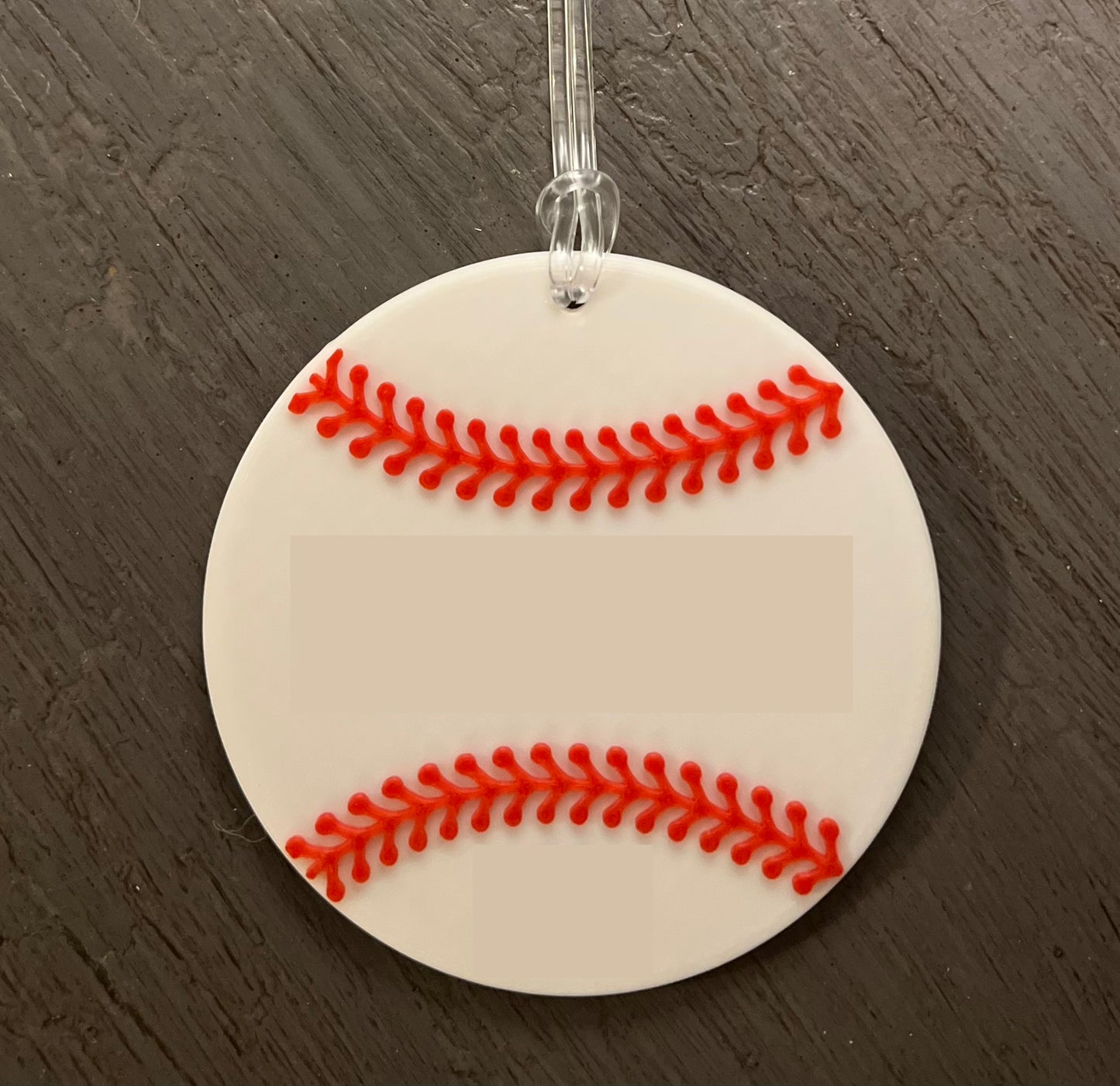 Personalized Baseball Tag