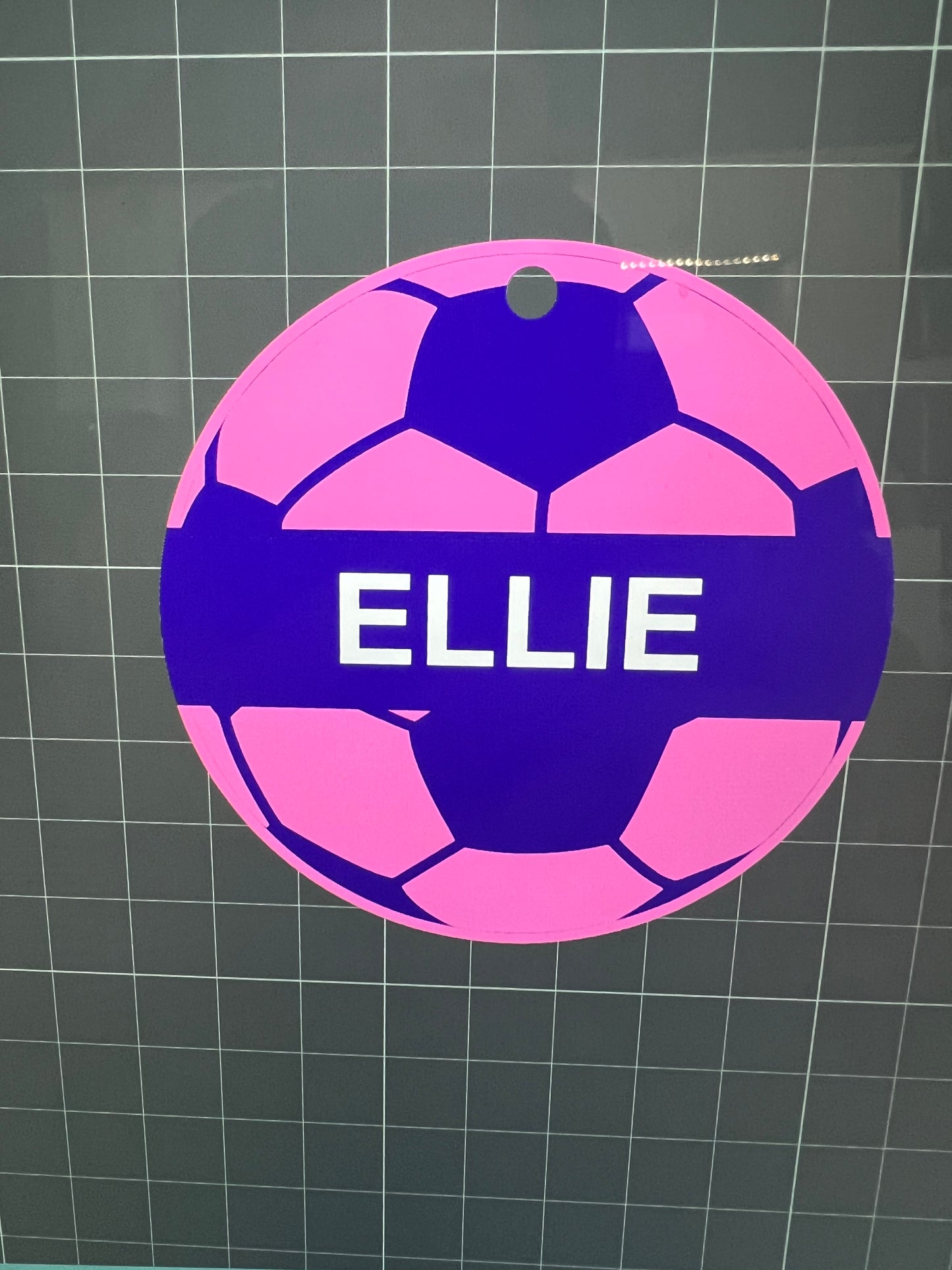 Personalized Soccer Tag