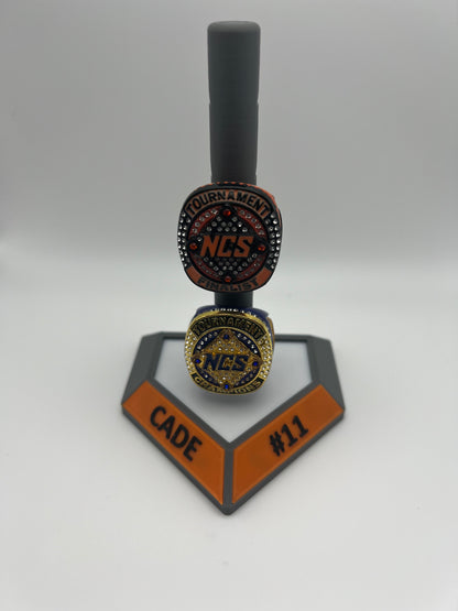 Home Plate Ring Holder - Personalized