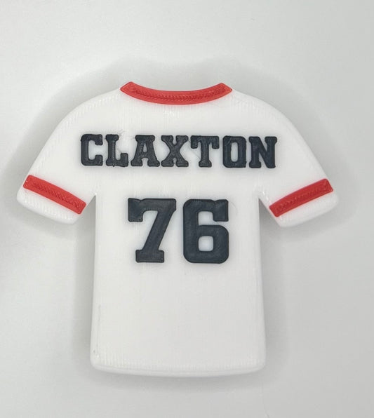 Personalized Sports Jersey Bogg Tag