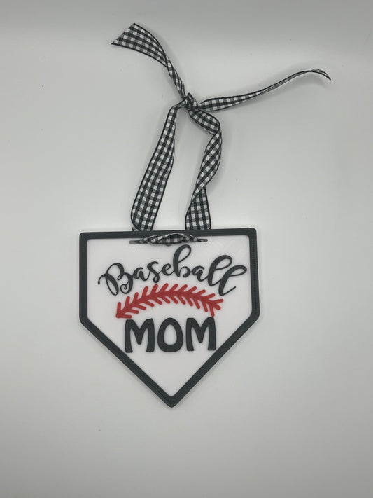 Baseball Mom Bag Tag