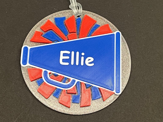 Personalized Cheer Tag