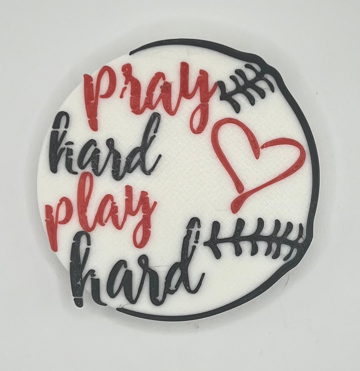Bogg Charm- Pray Hard Play Hard