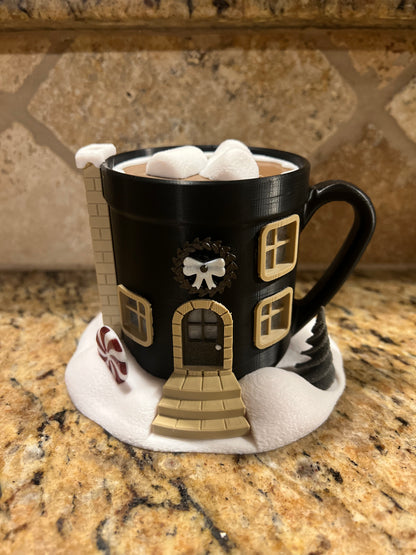 Lighted Christmas Hot Chocolate Cup
