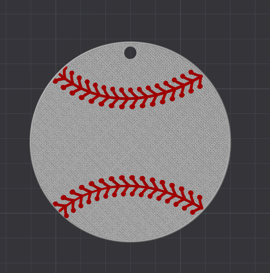 Baseball Ornament- Personalized
