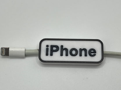 Personalized Phone Cable Tag
