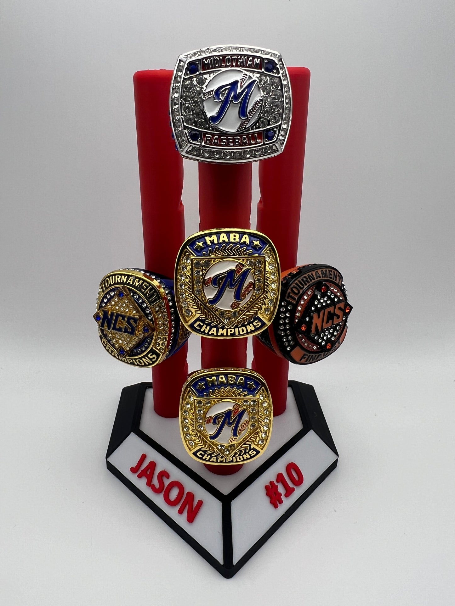 Home Plate Ring Holder - Personalized