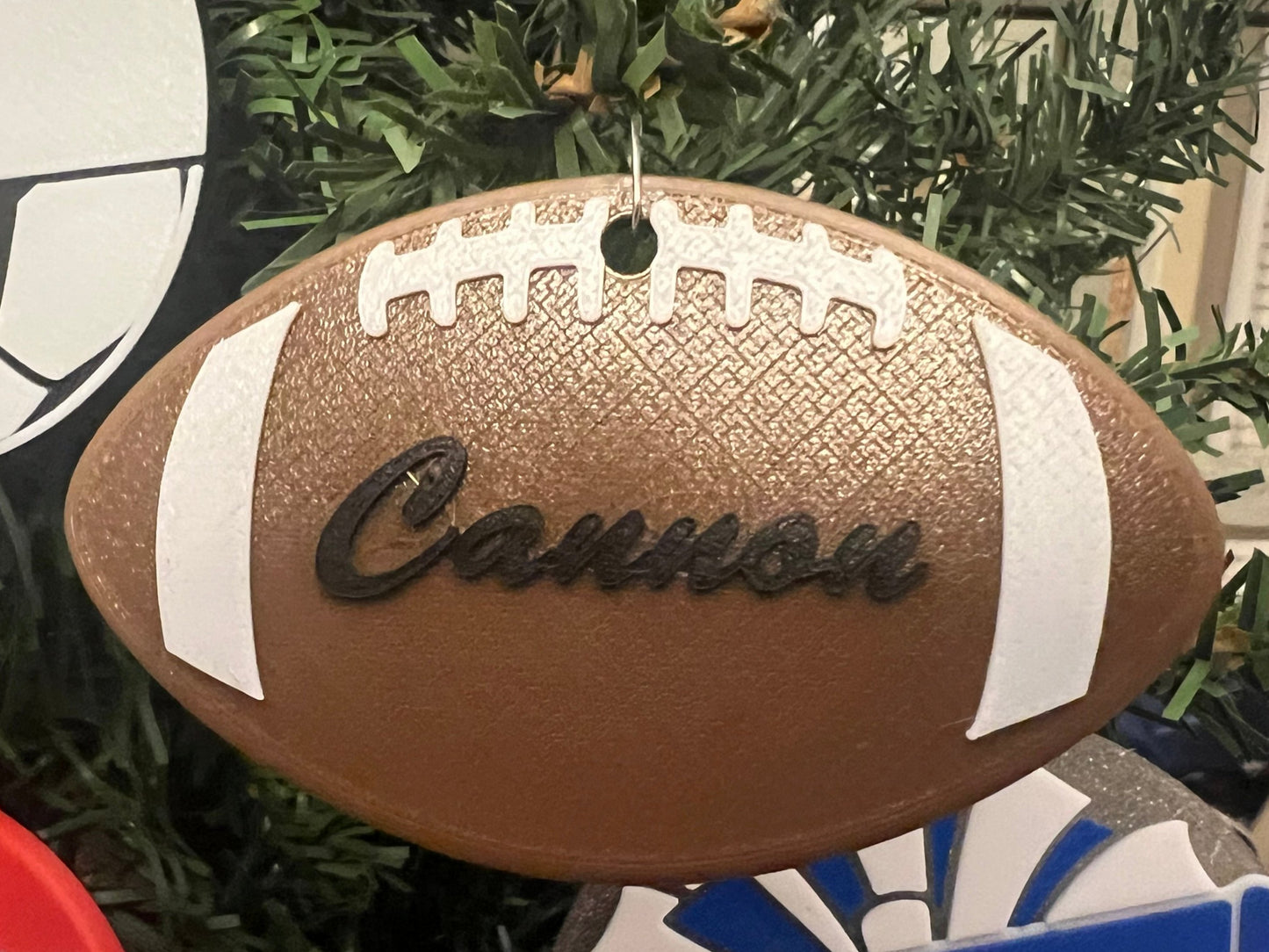 Football Ornament- Personalized