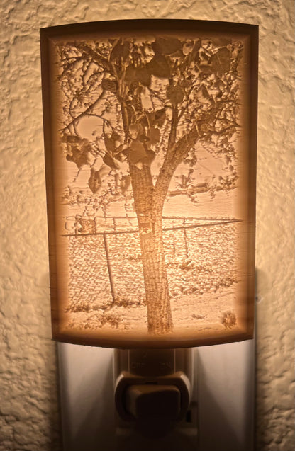 Personalized Lithophane Nightlight