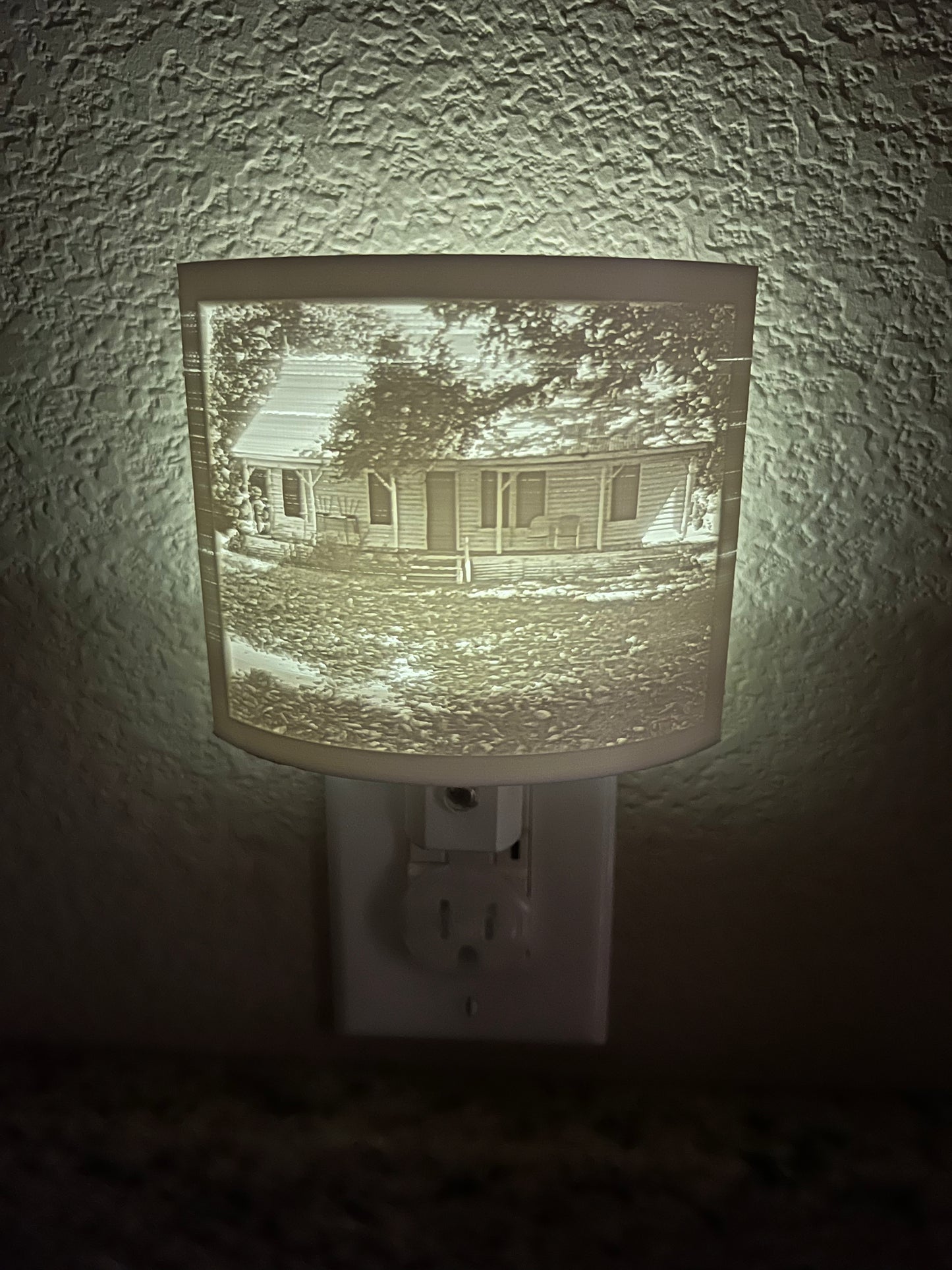 Personalized Lithophane Nightlight