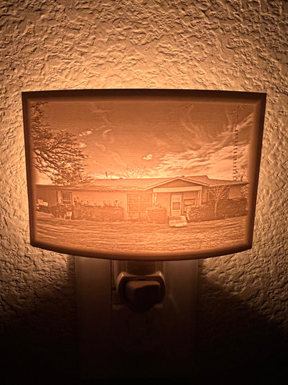 Personalized Lithophane Nightlight